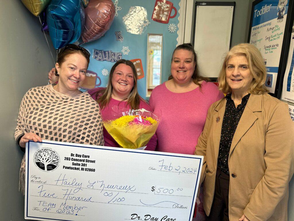 2023 Employee of the Year award recipient 4 2023 Employee of the Year award recipient