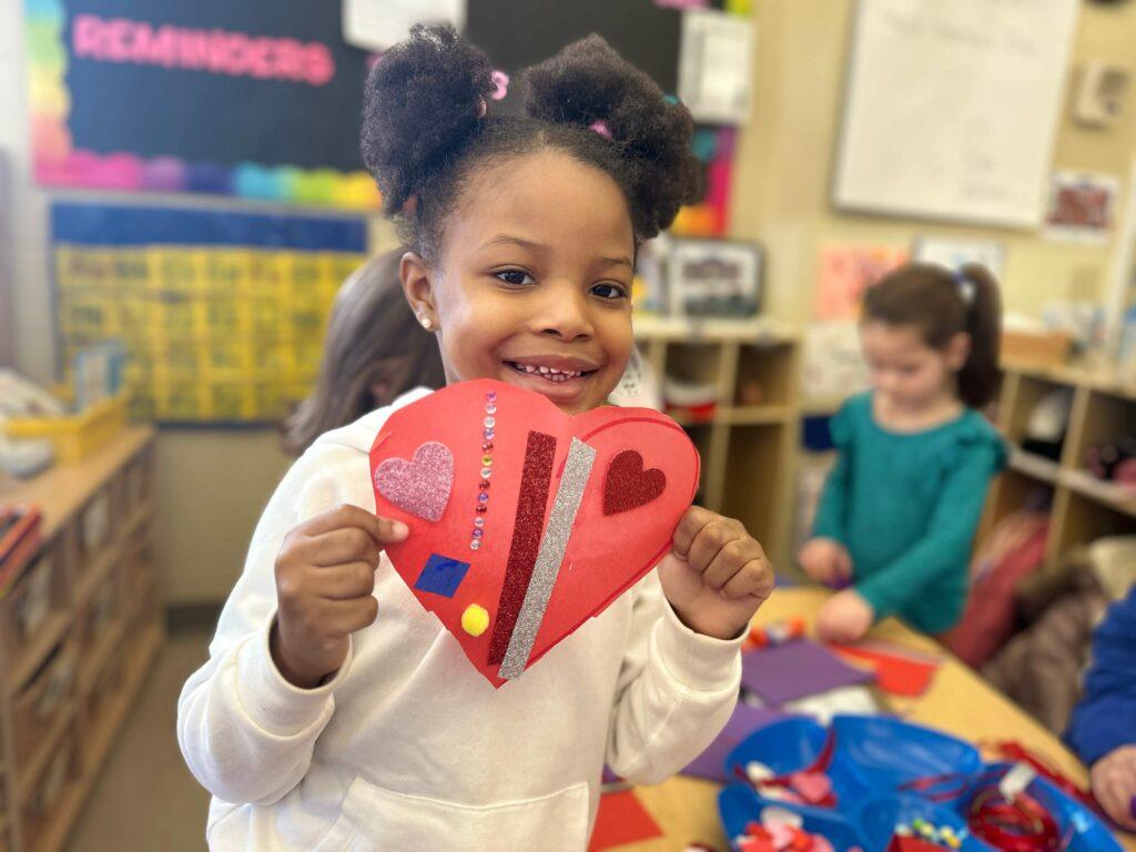 Dr. Day Care students make valentines for their community 1 Dr. Day Care students make valentines for their community