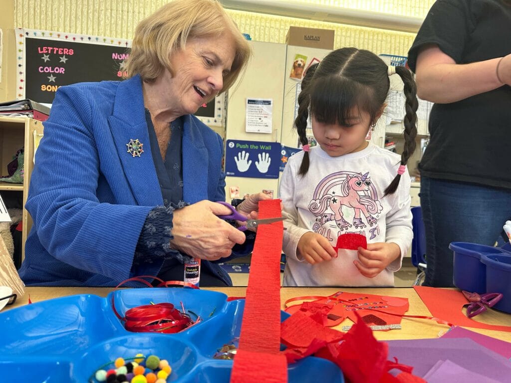 Dr. Day Care students make valentines for their community 2 Dr. Day Care students make valentines for their community