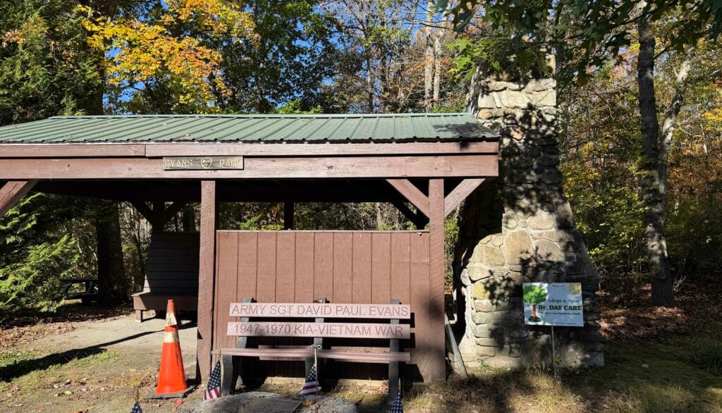 Evans Park fall clean up