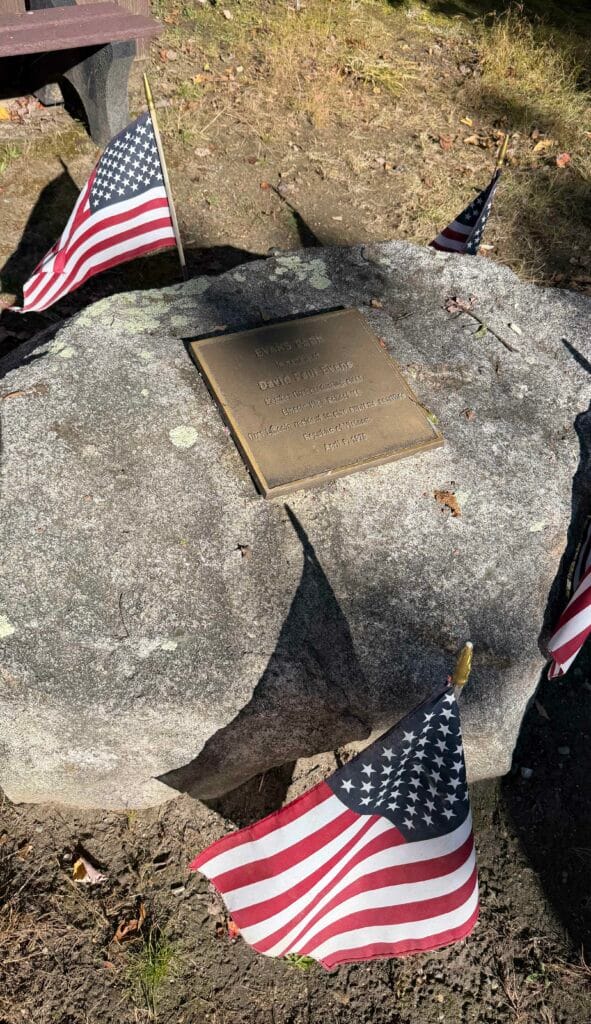 Evans Park fall clean up