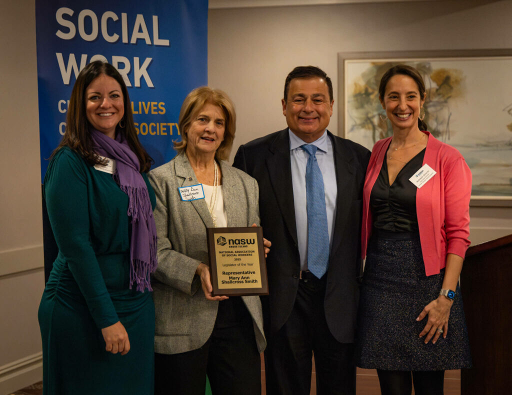 Social worker organization names Dr. Day Care Founder Mary Ann Shallcross Smith Legislator of the Year
