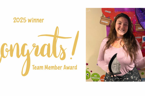 2025 Employee of the Year award recipient