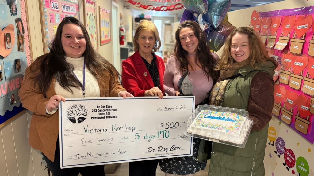 2025 Employee of the Year award recipient