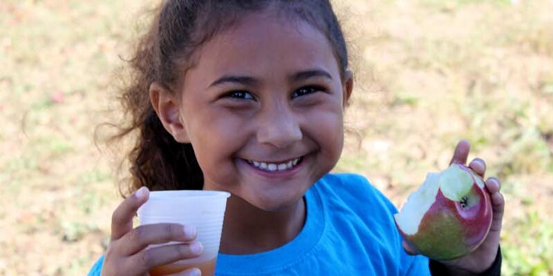 header.smile.apple.eating.food.pawtucket.concord.preschool.field.trip